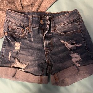 aeropostale women jean shorts